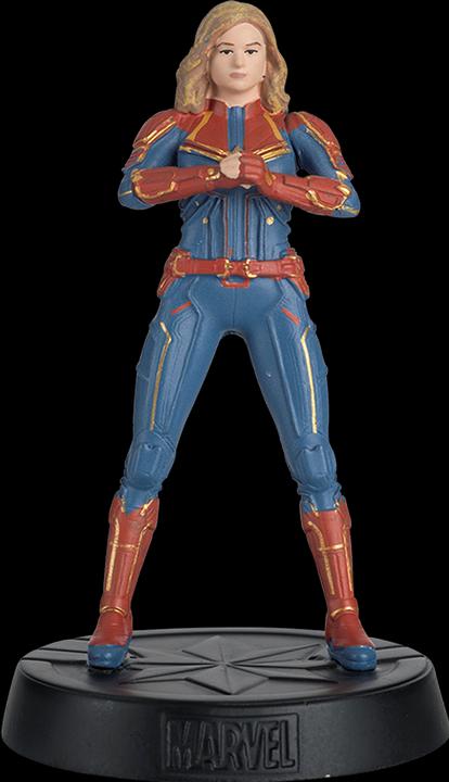 Actual product image Thumbs Up ThumbsUp! action figure Captain Marvel 1:16 blue/red