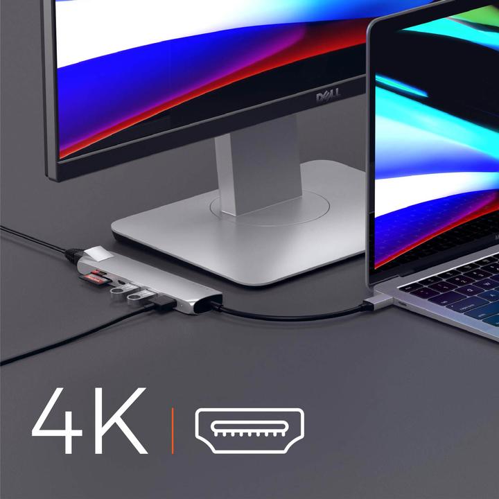 Produktbild Satechi USB-C Slim Multi-port (USB-C, 7 Ports)