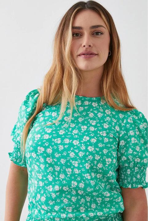 Image du produit Dorothy Perkins Ditsy Print Top froncé (40 D)