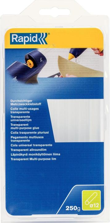 Rapid Colla universale trasparente in stick Ø12x190mm 14 pezzi