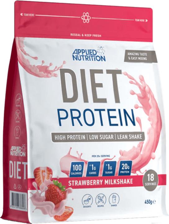 Actual product image Applied Nutririon Diet Whey (Strawberry Milkshake, 1 pcs., 450 g)