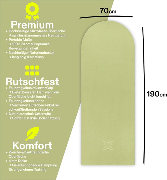 Produktbild Omnana SOFTSENSE Yogamatte (4 mm)