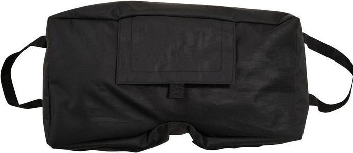 Produktbild Swisshandel24 Sonnenschirmständer Sandsack 2 x Beutel befüllbar 50 kg mit Schaufel Polyester + Kunststoff Schwarz