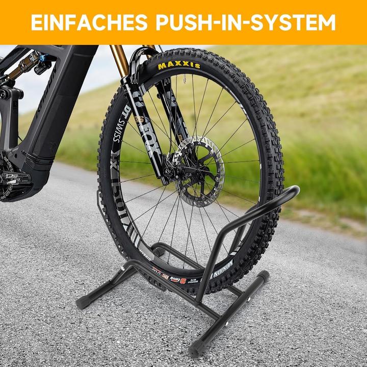 Image du produit Cbx Freistehender Boden Fahrradständer, Fahrradhalter für Vorderrad oder Hinterrad