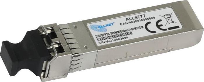 Image du produit Allnet module de commutation all4777 sfp28-25gb-sr 25gbit multimode jusqu'à 100m non codé. (24 Ports)