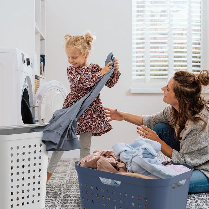 Produktbild Rotho Wäschesammler "Jona" 55 l horizon blue (55 l)