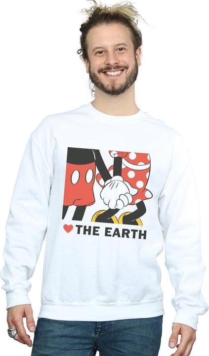 Produktbild Disney Mickey Mouse Heart The Earth Sweatshirt (XXL)
