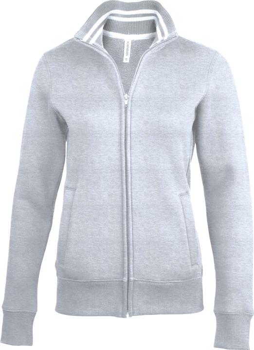 Produktbild Kariban Damen-Sweatshirt, eng anliegend, aus Fleece mit Reissverschluss (XXL)