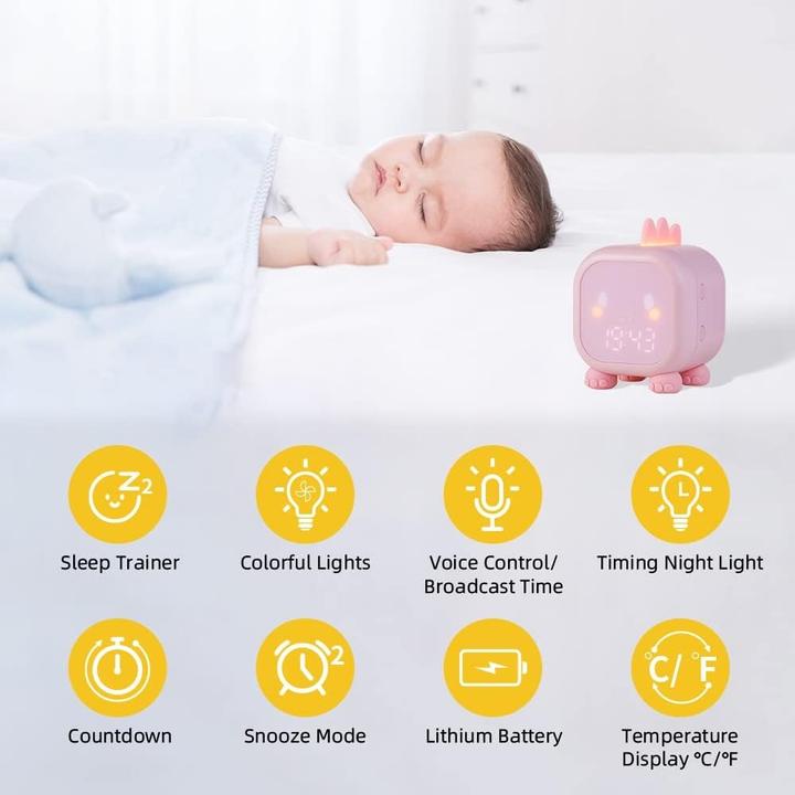Produktbild Cbx Digitaler Kinderwecker aus Silikon, Schlaftrainer