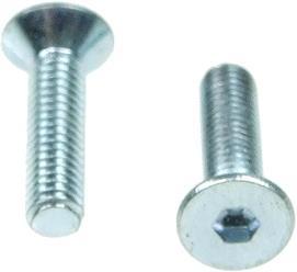 Actual product image Aquatuning Screw DIN 7991 A2 M3 x 12 Allen countersunk galvanised