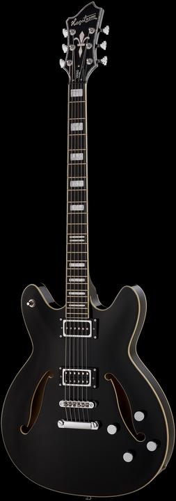 Immagine prodotto Hagstrom Chitarra elettrica, Viking Baritone DLX, nero lucido (Chitarra elettrica)