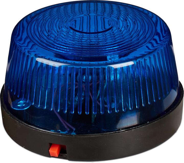 Actual product image Relaxdays Firefighter Helmet, Blue Light