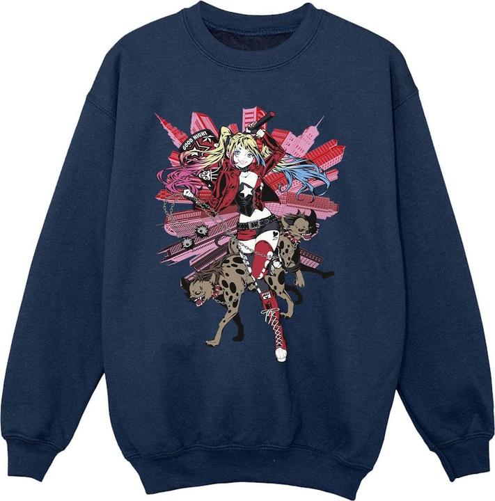 Immagine prodotto Harley Quinn Hyenas Felpa Ragazze (152, 158)