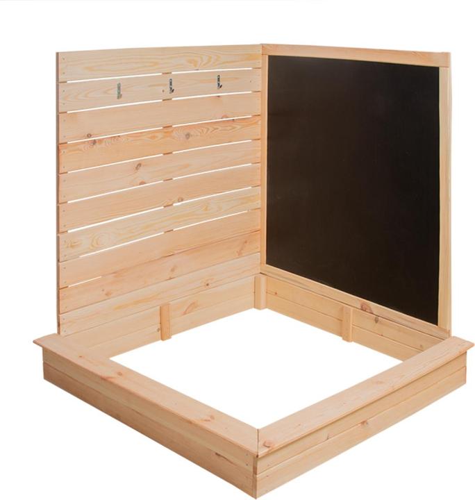 Actual product image Esschert Design Corner sandpit with board