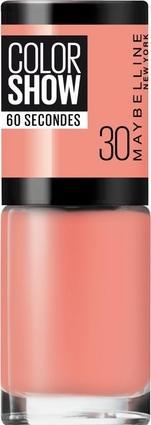 Actual product image Maybelline New York Maybelline Colour Show Nail Polish Number 30 Fire Island