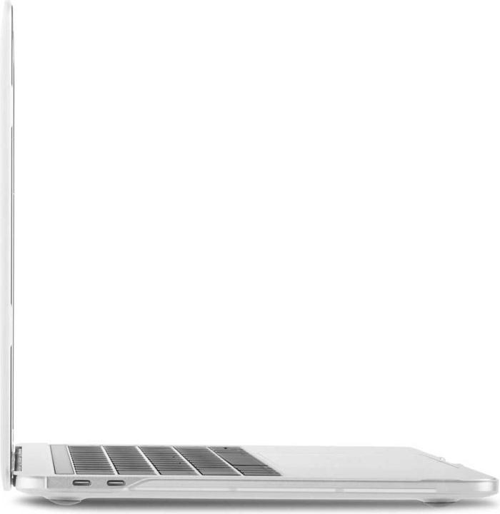 Actual product image Moshi iGlaze Hardshell Case for 13-inch MacBook Pro (Thunderbolt 3/USB - 2020) - Stealth Clear (13", Apple)
