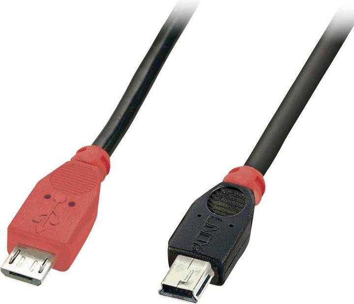 Produktbild Lindy USB Kabel (0.50 m, USB 2.0)