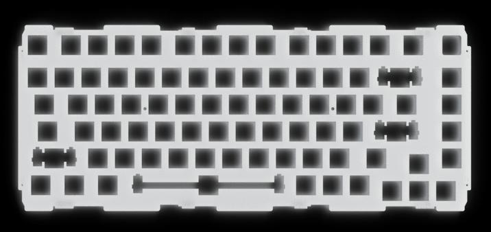 Actual product image Glorious PC Gaming Race GMMK Pro Switch Plate