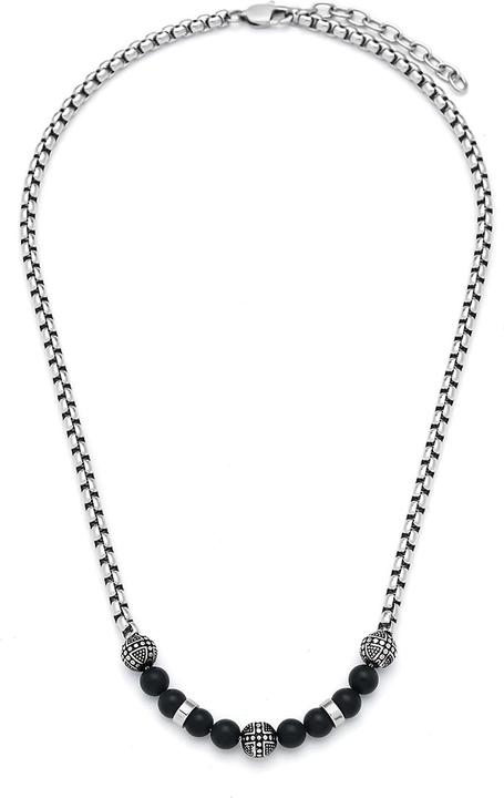 Produktbild Leyda Halskette Edelstein mit Edelstahl (Edelstahl, Stein)
