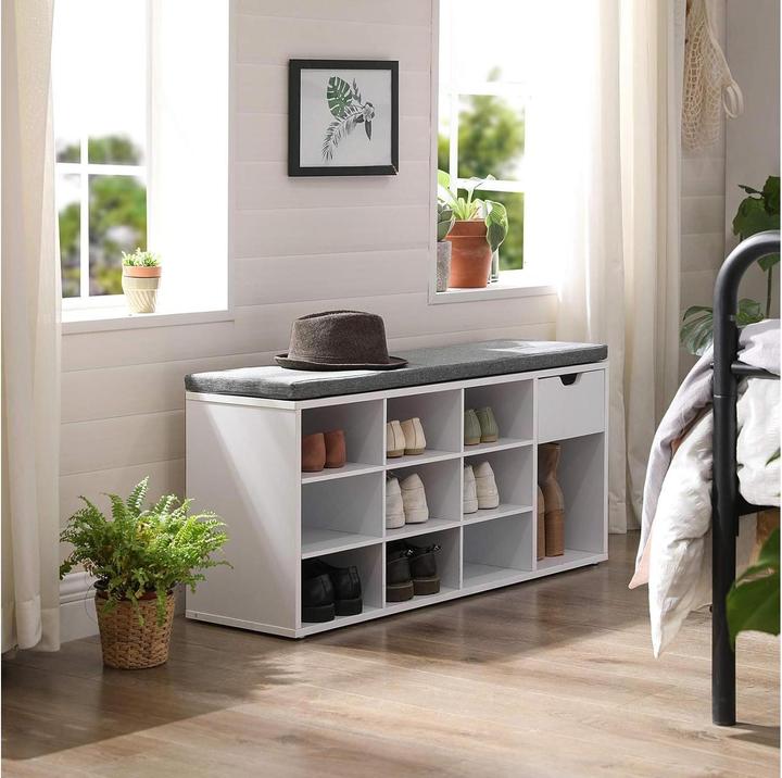 Image du produit Vasagle Banc à chaussures (104 x 30.5 x 48 cm)