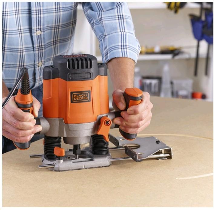 Produktbild Black & Decker & Decker KW1200EKA-QS Fliesenfräse