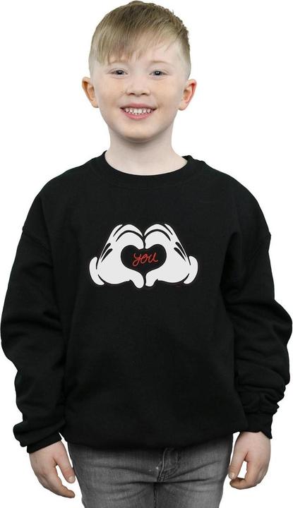 Actual product image Disney Boys Mickey Mouse Loves You Sweatshirt (140, 146)
