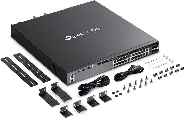Image du produit TP-Link Omada 24-Portgigabit Stackable L3 Managed Poe Switch With 4 10 (28 Ports)