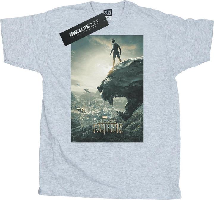Immagine prodotto Maglietta Black Panther Poster Uomo (XXL)