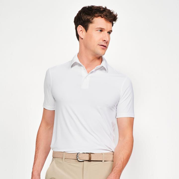 Inesis Herren Golf Funktions-Poloshirt - WW900 weiss