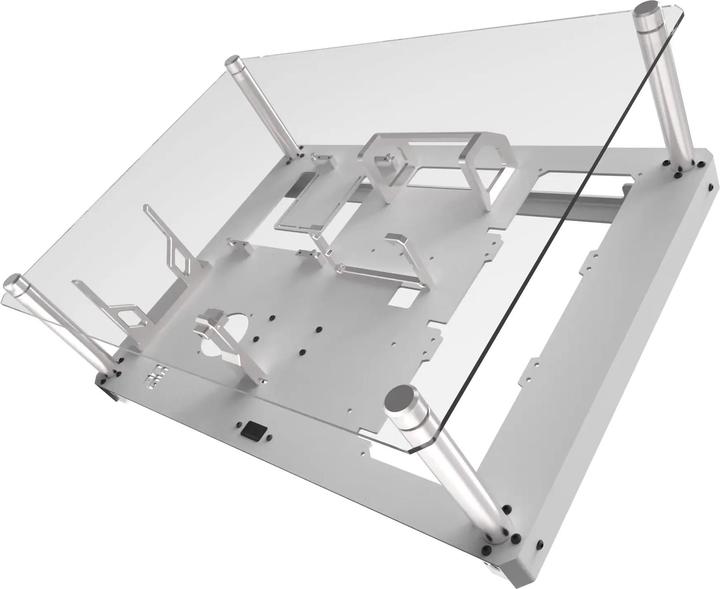 Produktbild Creative Solutions For Gamers CSFG Frostbite Wandgehäuse - weiss, Micro-ITX (Micro-ITX)