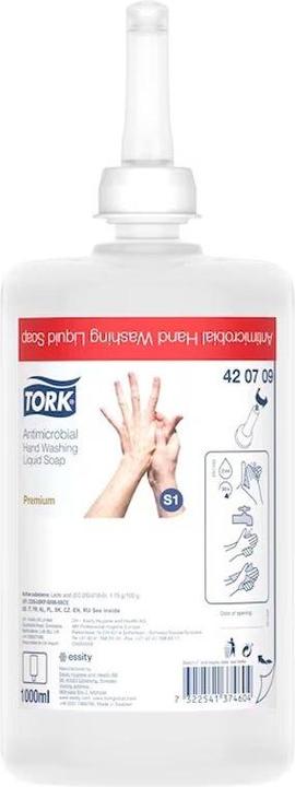 Produktbild Tork Flüssigseife zur Händedekontamination 1000ml (Flüssigseife, 6000 ml)