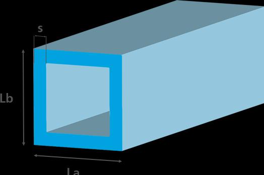 Image du produit Brütsch-Rüegger Metals Tube carré Acier, 60.00 x 60.00 x 5.00 mm (2 x 1.5 m)