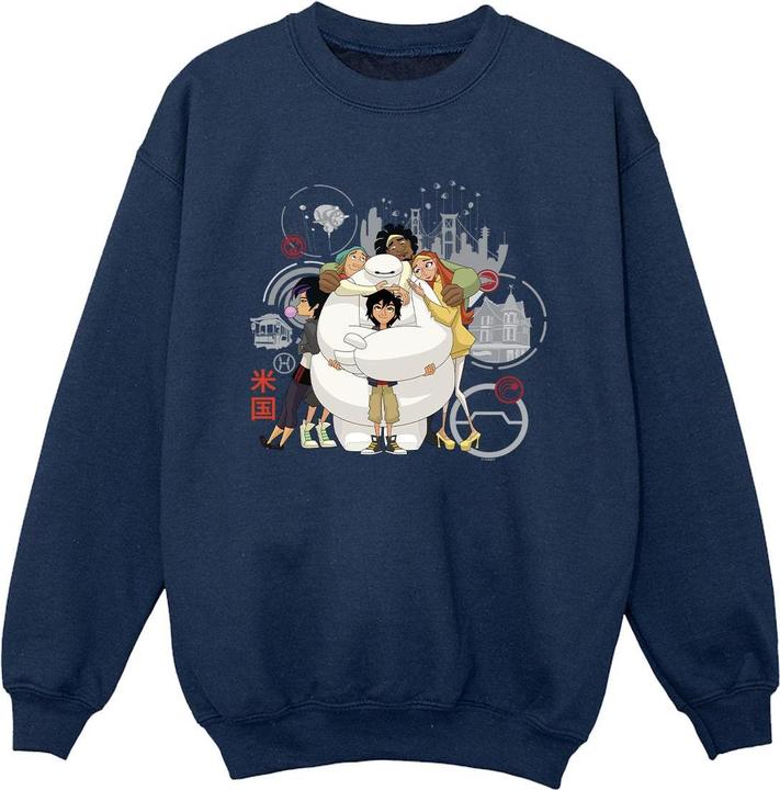 Image du produit Disney - Sweat BIG HERO BAYMAX GROUP HUG - Garçon (116)