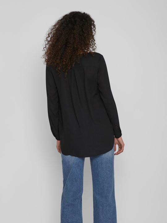 Produktbild Vila High Low geteilter Kragen Hemd (XXL)