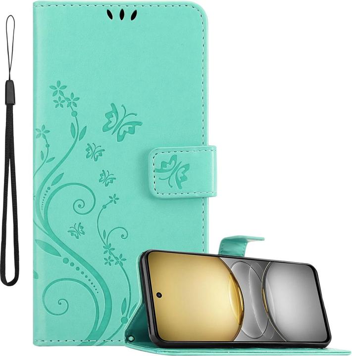 Actual product image Cadorabo Case for Realme C75 Flower Book (Siemens CC75)