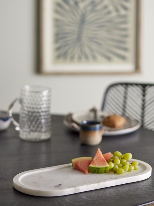 Actual product image Bloomingville Emmaluna Tray, White, Marble