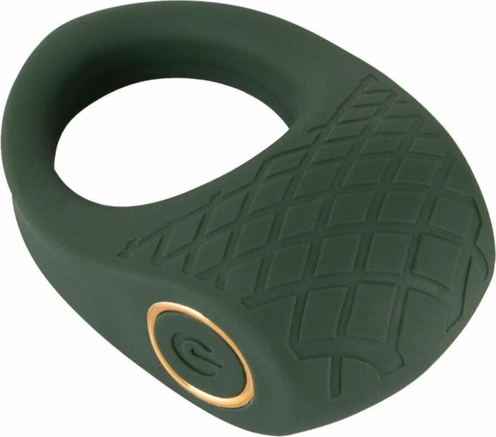 Actual product image Emerald Love Luxurious Vibrating Cock Ring (3 cm)