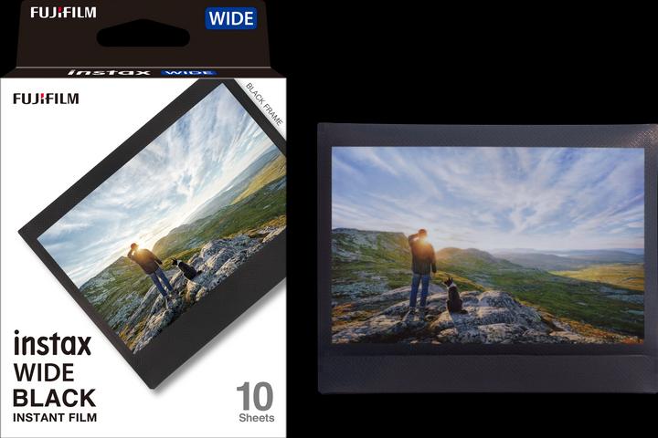 Image du produit Fujifilm m INSTAX Film large cadre noir (Instax Wide 300, Instax Wide 210)
