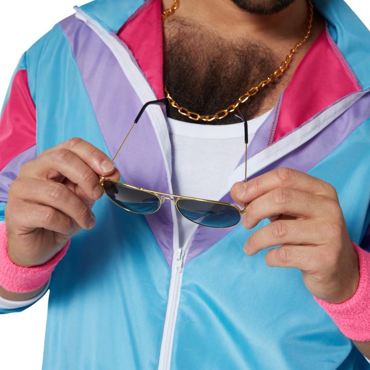 Image du produit tectake Costume pour homme rétro années 80,90 ensemble de survêtement (M)