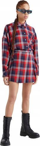 Actual product image Tommy Hilfiger Tjw Checked, pleated mini ladies skirt (M)