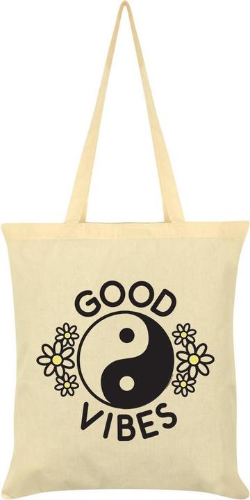 Immagine prodotto Grindstore Borsa della spesa Good Vibes color crema (20269.20 l)