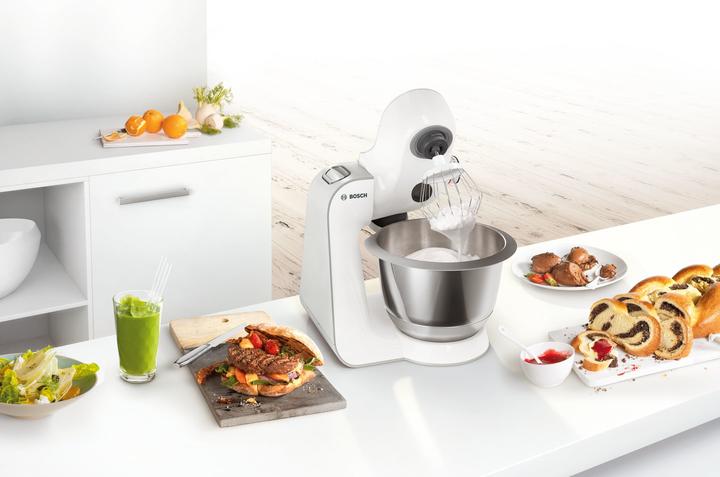 Immagine prodotto Bosch Hausgeräte MUM58259 robot da cucina Acciaio inox, Bianco (1000 W)