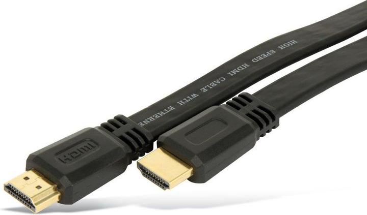 Image du produit Shiverpeaks S/CONN maximum connectivity Câble de connexion HDMI-HDMI A mâle vers HDMI A mâle, contact plaqué or (5 m, HDMI)