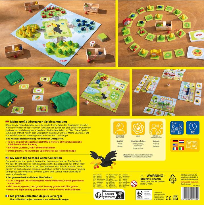 Actual product image Haba My large orchard game collection (German)