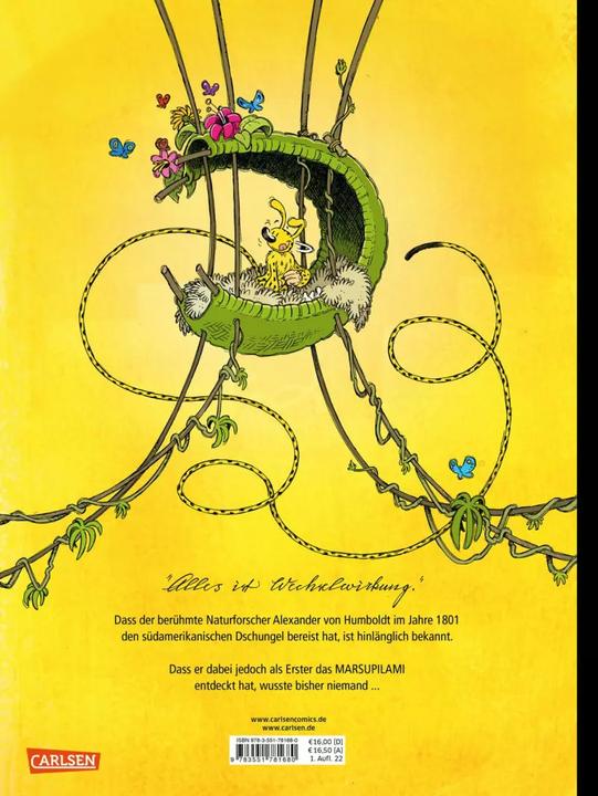 Actual product image Das Humboldt-Tier – Ein Marsupilami-Abenteuer (German, Flix, 2022)