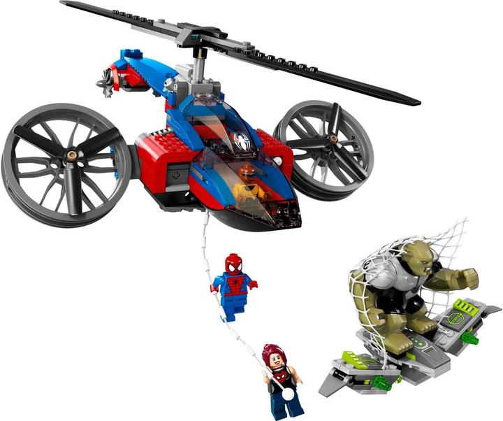 Produktbild LEGO Super Heroes Rettung mit dem Spider-Helikopter (76016, LEGO Marvel)