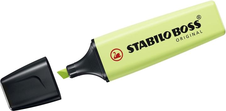 Image du produit STABILO Surligneur BOSS ORIGINAL Pastel (Jaune-vert, Vert, 5 mm, 1 x)