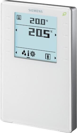 Produktbild Siemens Raumtemperaturregler AP KNX ws glz S55624-H105