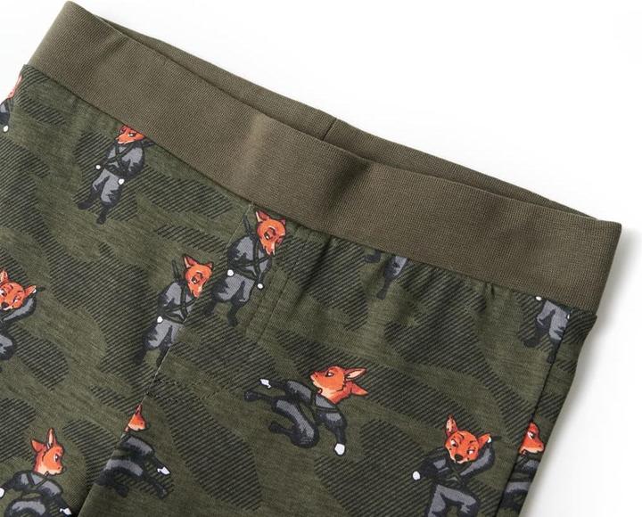 Image du produit VidaXL Pyjama enfant manches longues Kaki 92,Matière : 100 (92)