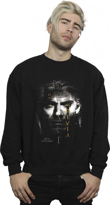 Immagine prodotto Netflix The Witcher Geralt Glowing Eyes Felpa Uomo (M)